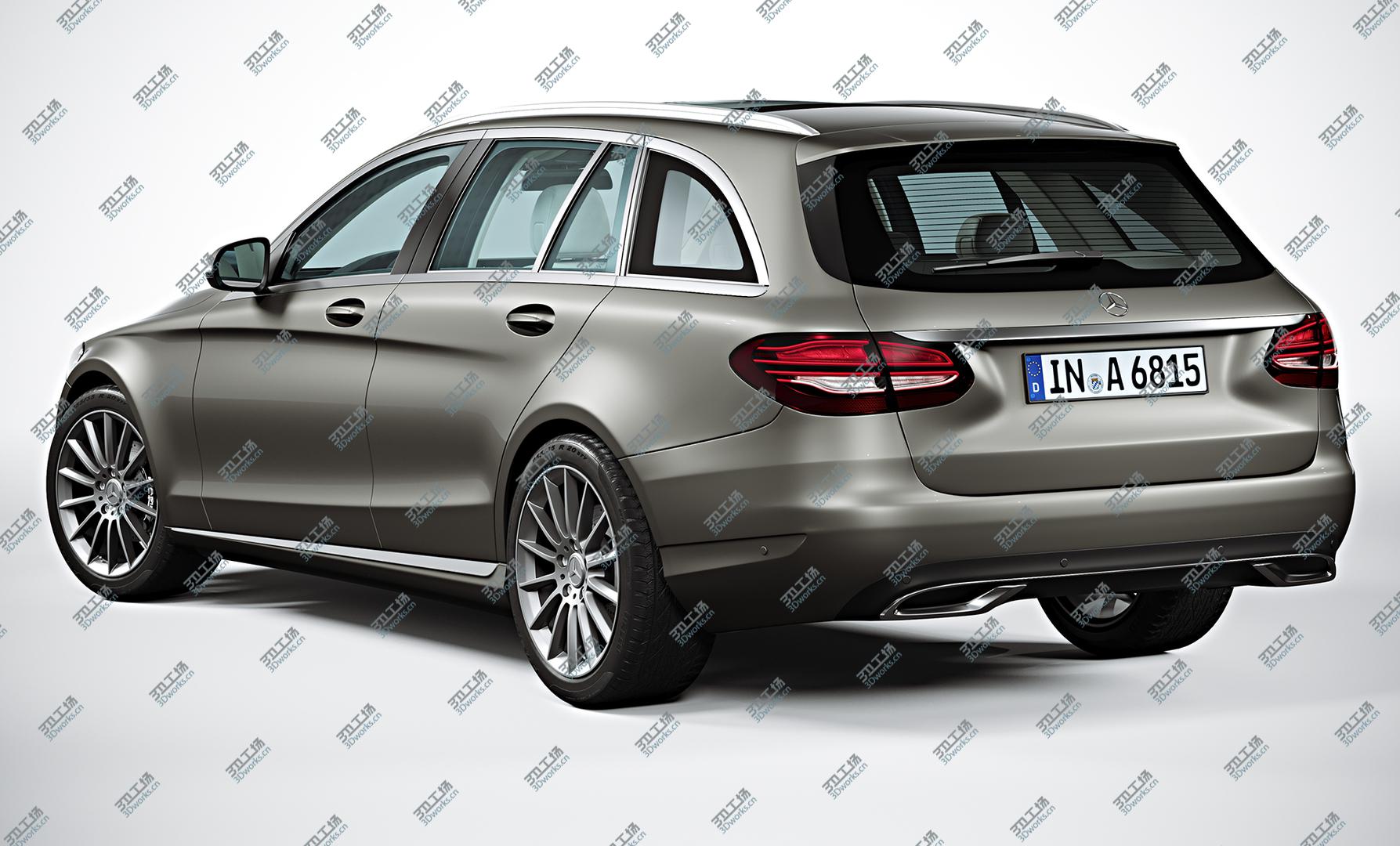 images/goods_img/202104092/2019 Mercedes-Benz C-Class Estate 3D model/2.jpg